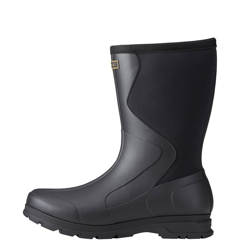 Wellies Uomo Ariat Springfield Rubber Boots Nere | DT3CXX8