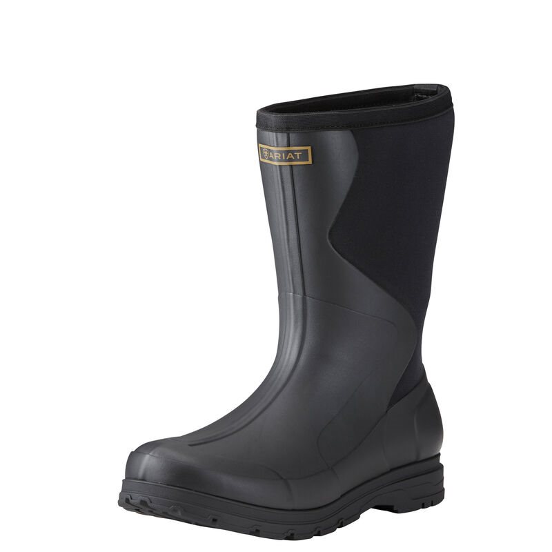 Wellies Uomo Ariat Springfield Rubber Boots Nere | DT3CXX8