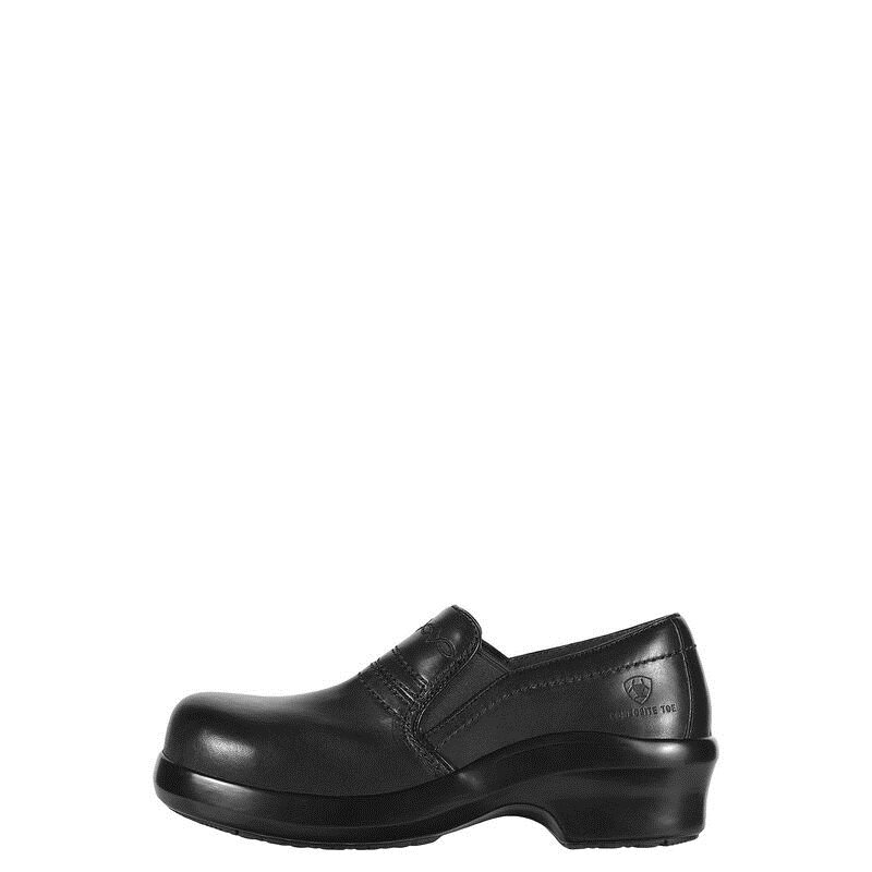 Zoccoli Donna Ariat Expert Antinfortunistiche Clogs SD Composite Punta Nere | FO9L5OE