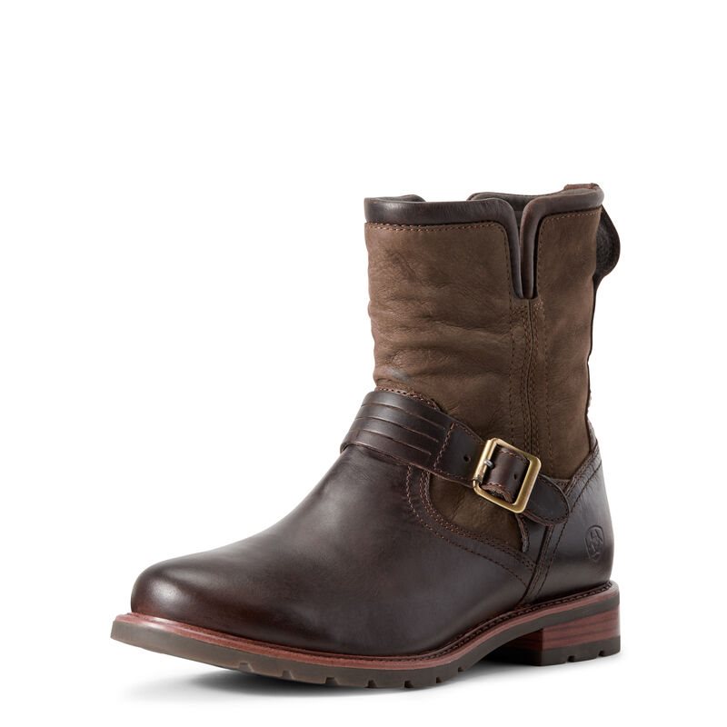 Zoccoli Donna Ariat Savannah Impermeabili Boots Cioccolato | QOXTO2O