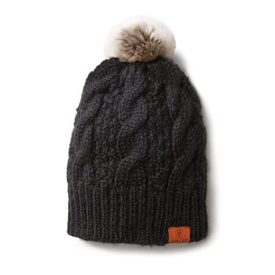 Berretti Donna Ariat Cable Beanie Nere | G6HY266