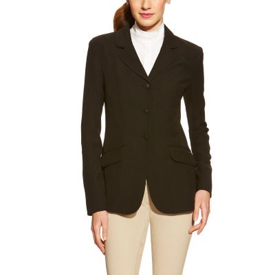 Cappotti Donna Ariat Heritage Show Coats Nere | CSRCI9W