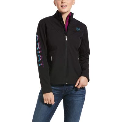 Giacca Donna Ariat New Team Softshell Jackets Nere | P5ZDTIC