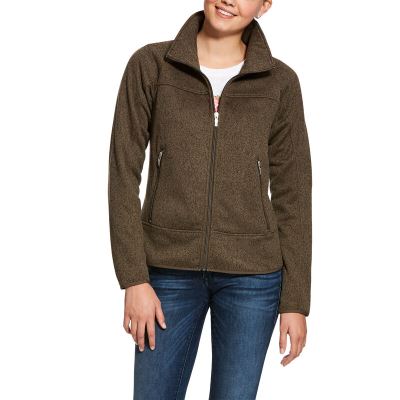 Giacca Donna Ariat Sovereign Full Zip Verde Oliva | KIPVKPW