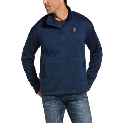 Giacca Uomo Ariat Caldwell 1/4 Zip Indaco Scuro | C2945M9