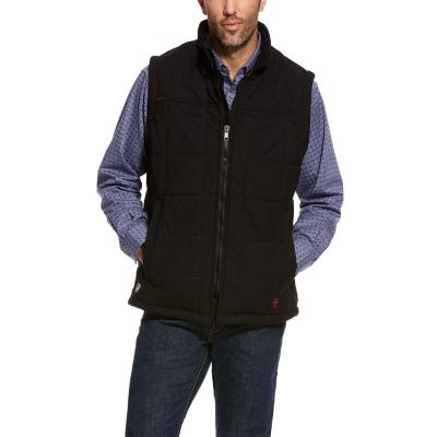 Gilet Uomo Ariat FR Crius Insulated Vests Nere | OS8AEYX