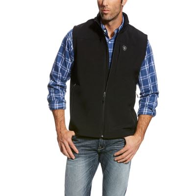 Gilet Uomo Ariat Vernon 2.0 Softshell Vest Nere | J6JCG0W