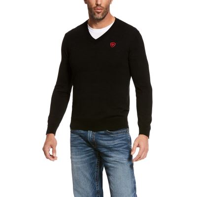 Maglioni Uomo Ariat TEKCrew Neck Nere | GORG2GI