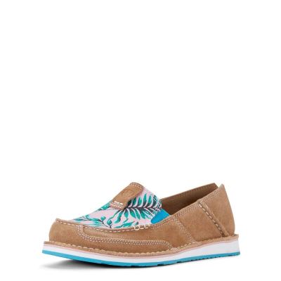 Mocassini Donna Ariat Cruiser Marroni Blu | 01NB3JW