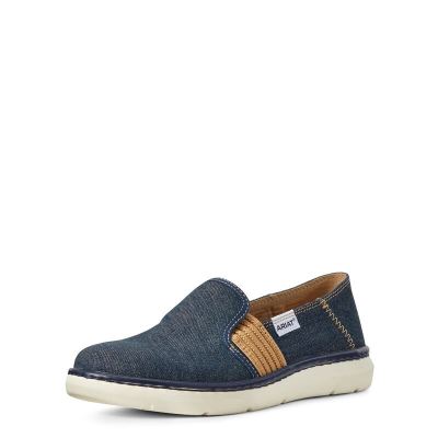 Slip On Donna Ariat Ryder Blu | SZTVDX7