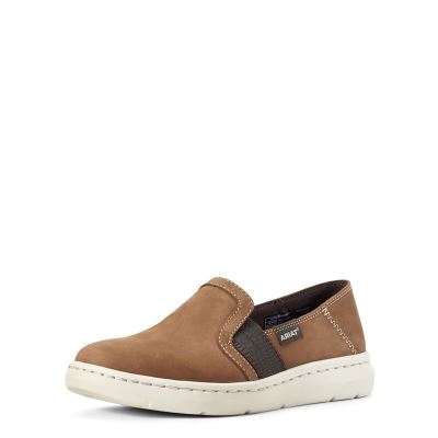 Slip On Donna Ariat Ryder Marroni | 1AY6EGQ