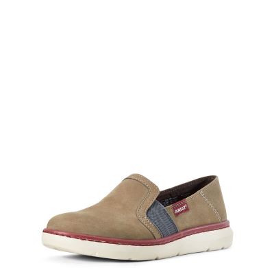 Slip On Donna Ariat Ryder Verde Oliva | POW3H6C