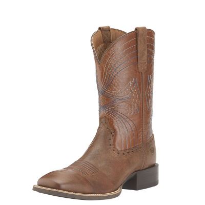 Stivali Cowboy Uomo Ariat Sportive Larghe Square Punta Beige | 7908AOE