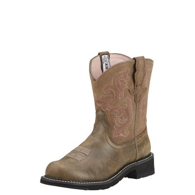 Stivali Da Cowgirl Donna Ariat Fatbaby II Marroni | KGMPMCL