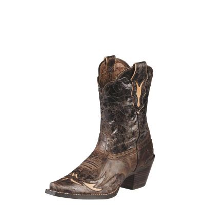 Stivali Western Donna Ariat Dahlia Marroni | YKBBUMH