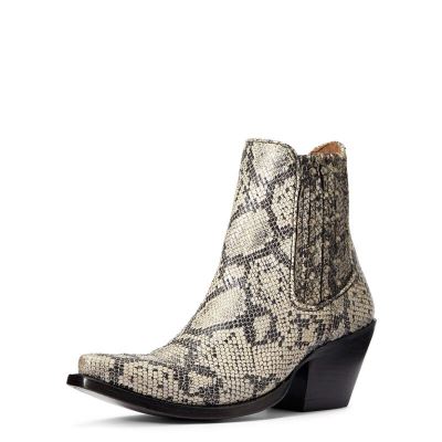 Stivali Western Donna Ariat Eclipse Nere Bianche Serpent | GEHEMZA