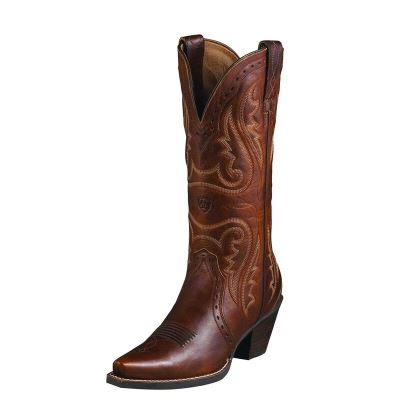 Stivali Western Donna Ariat Heritage Western X Punta Bordeaux | VEJX5A2