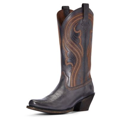 Stivali Western Donna Ariat Lively Nere Marroni | PB5B0ZY